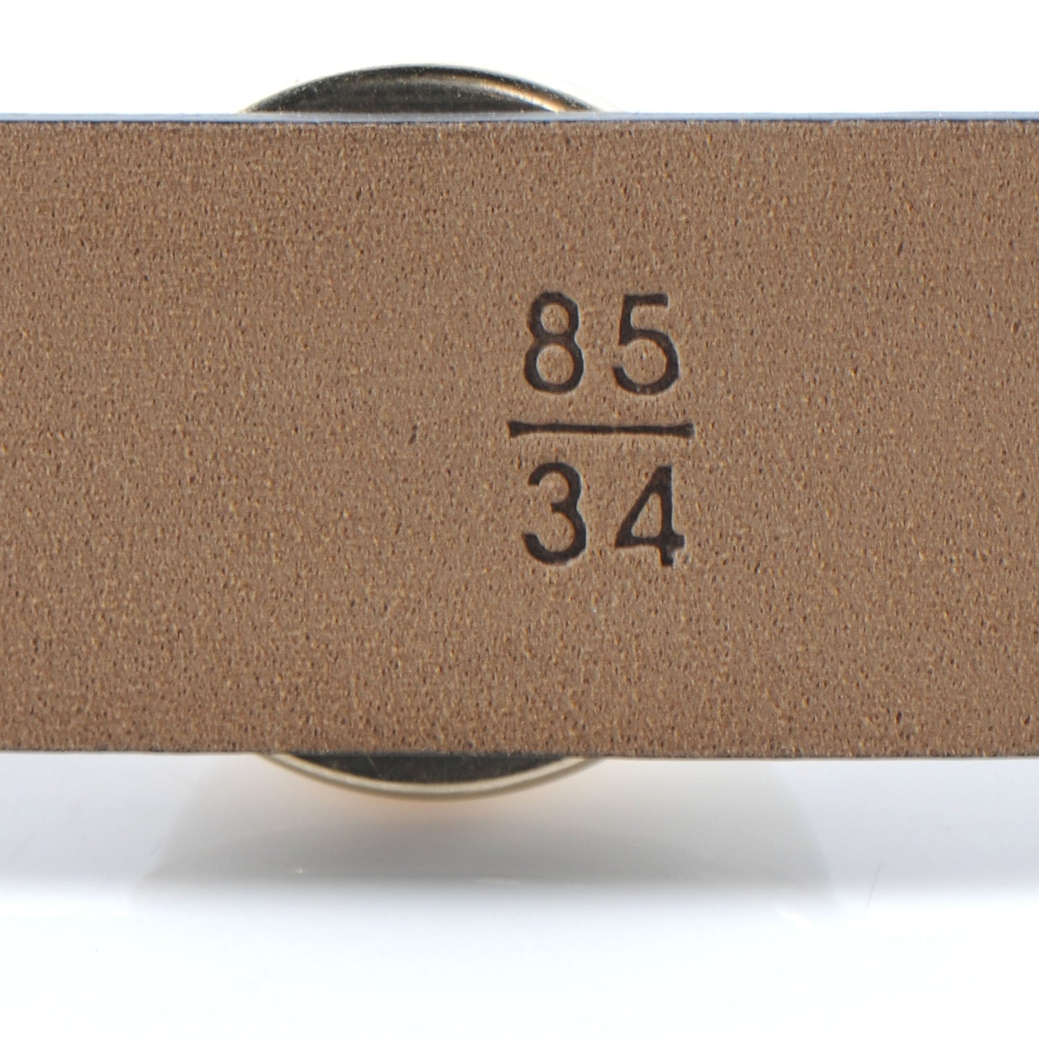 Chanel Leather Pearl CC Belt 85 34 Black 7 of 7