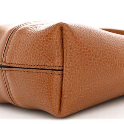 Chloe Grained Calfskin Small Spin Tote Clay Brown 10 of 10