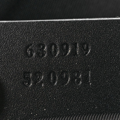 Gucci Canvas Web Slim Belt Bag Black 7 of 10