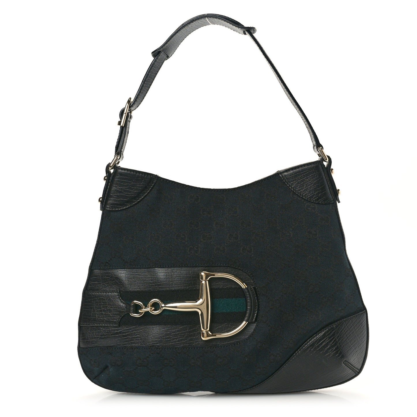 Monogram Web Hasler Hobo Black