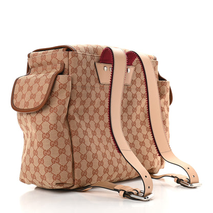 Gucci Monogram Childrens Sciroppo Patch Backpack Beige 2 of 9
