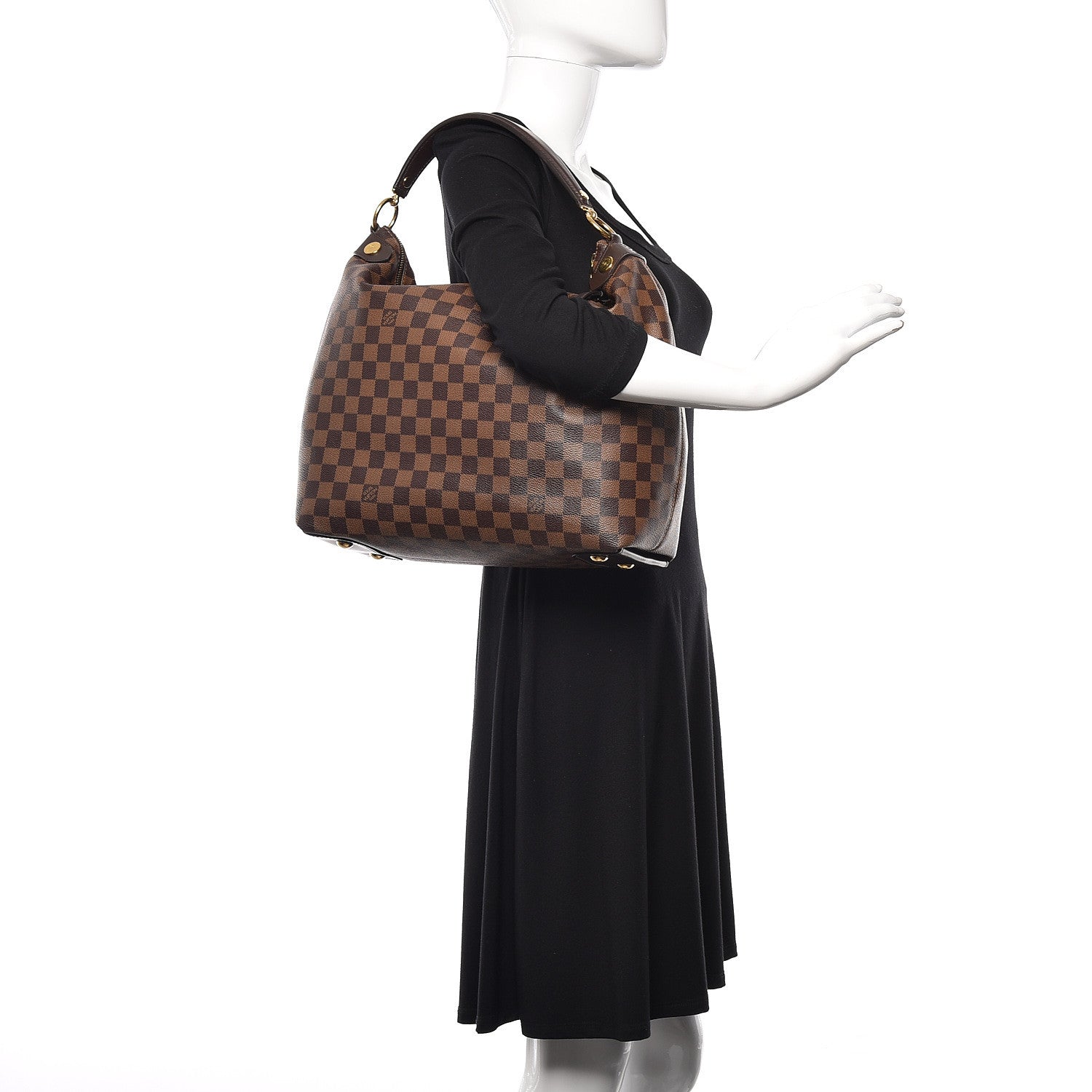 Louis Vuitton Damier Ebene Duomo Hobo 2 of 12