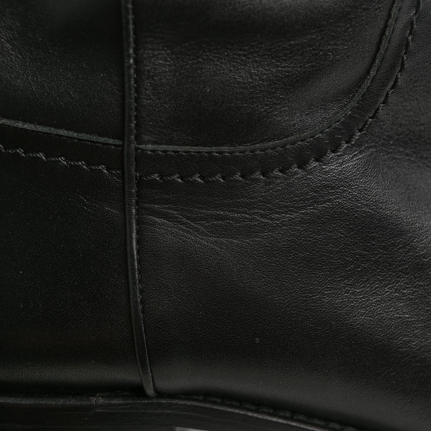 Calfskin Ascot CC Boots 39 Black