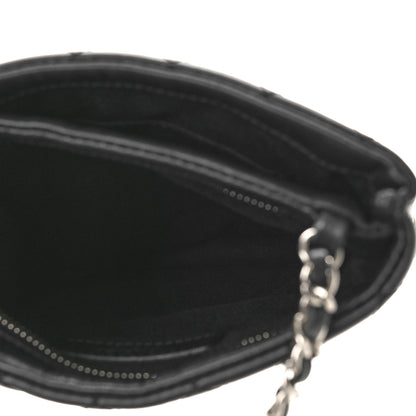 Chanel Aged Calfskin Quilted Crossbody Bag Black 6 of 10