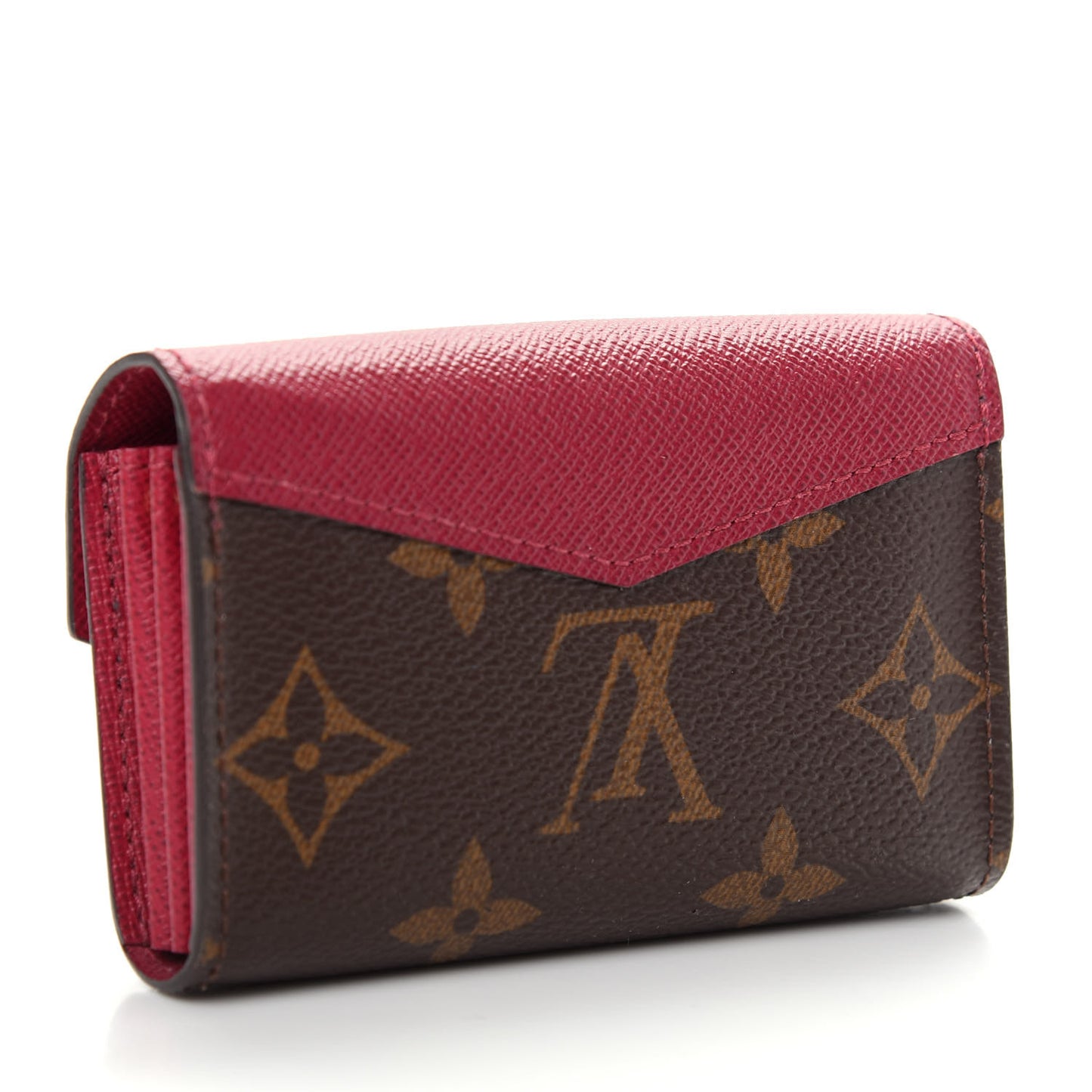 Monogram Sarah Multicartes Fuchsia