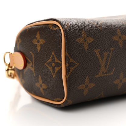 Louis Vuitton Monogram Nano Speedy Bandouliere 9 of 13