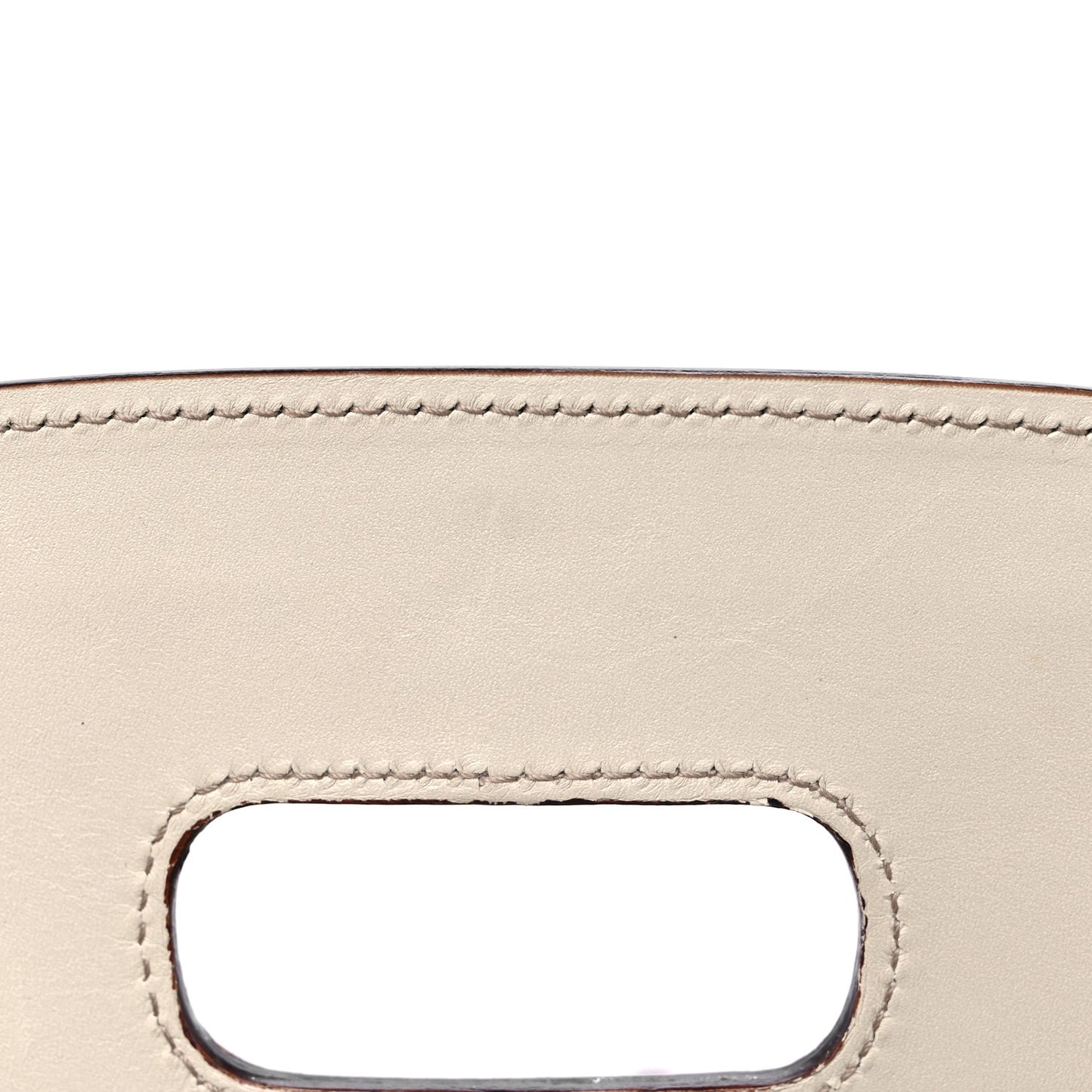Guccissima Peggy Bamboo Top Handle Bag Mystic White