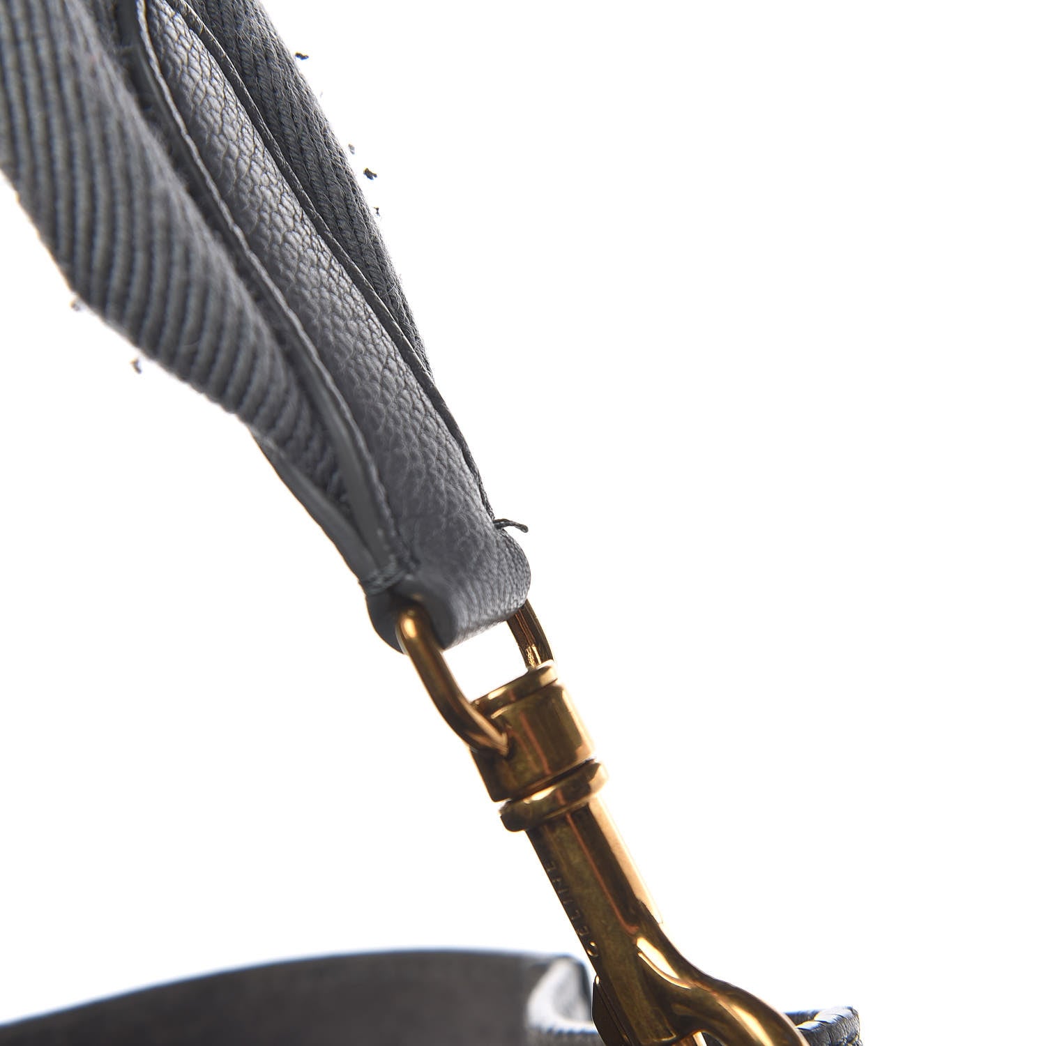 Celine Soft Grained Calfskin Sangle Bucket Bag Storm 14 of 25
