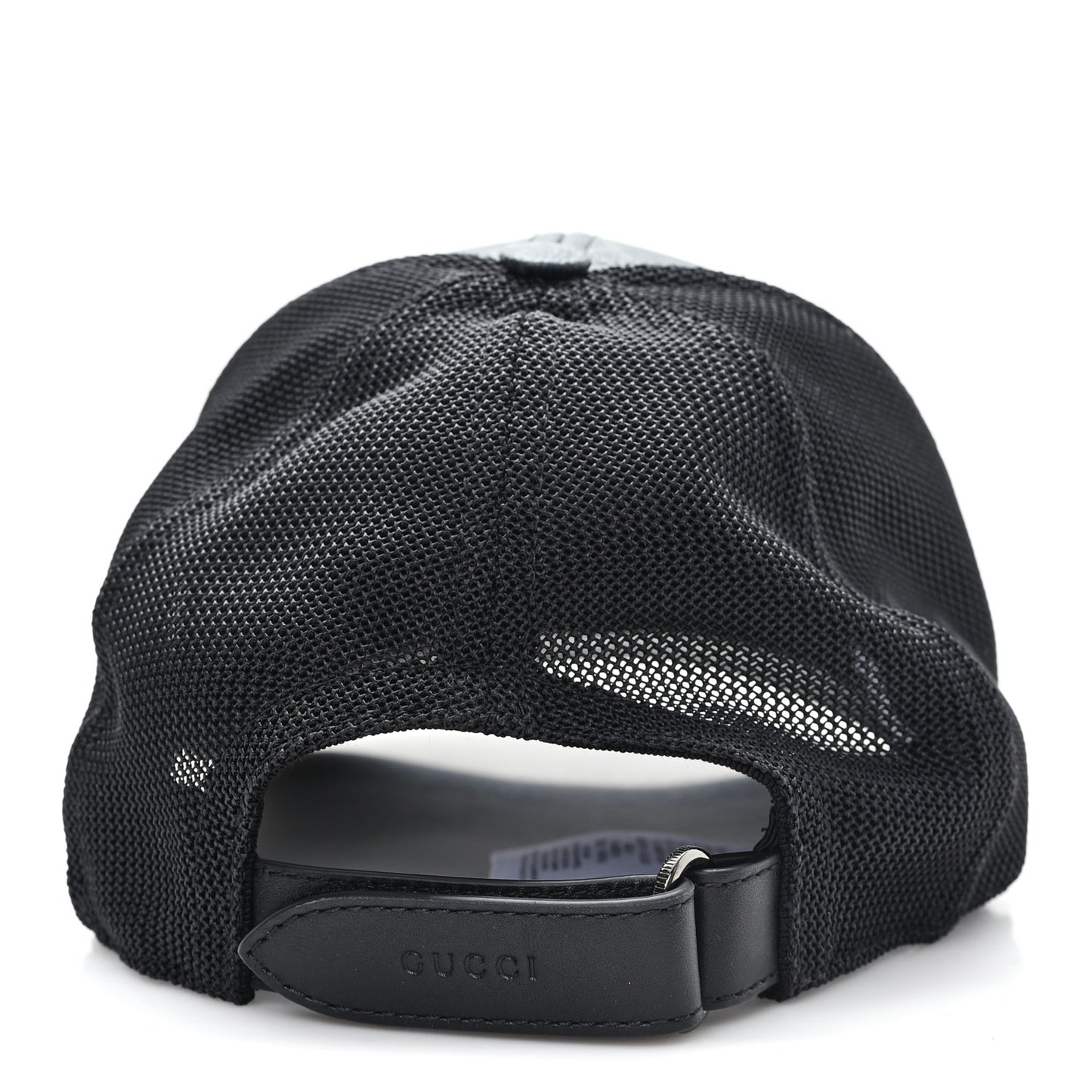 GG Supreme Monogram Baseball Hat M 58 Black