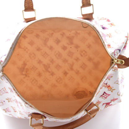 Louis Vuitton Watercolor Aquarelle Speedy 35 White 5 of 11
