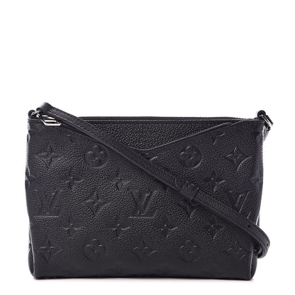 Louis Vuitton Empreinte Pallas Crossbody Black 1 of 10