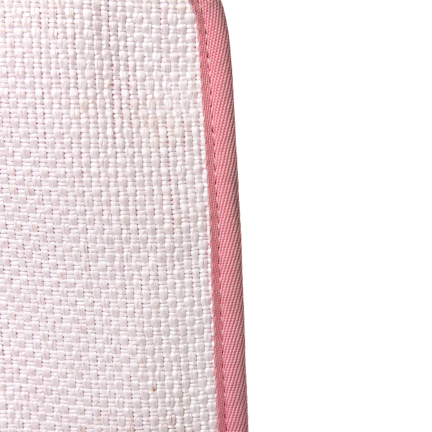 Chanel Woven Straw Raffia Small Deauville Messenger Light Pink 11 of 17