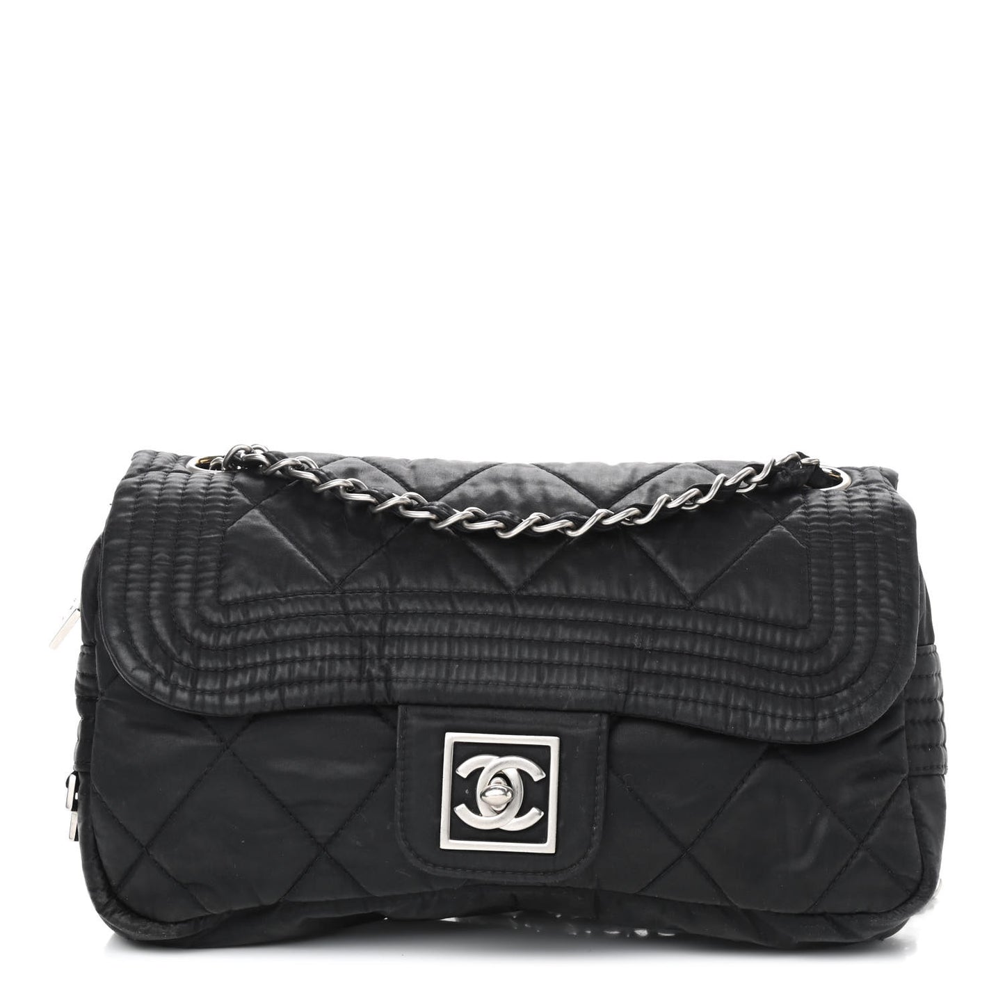 Nylon Ski Sport Flap Black