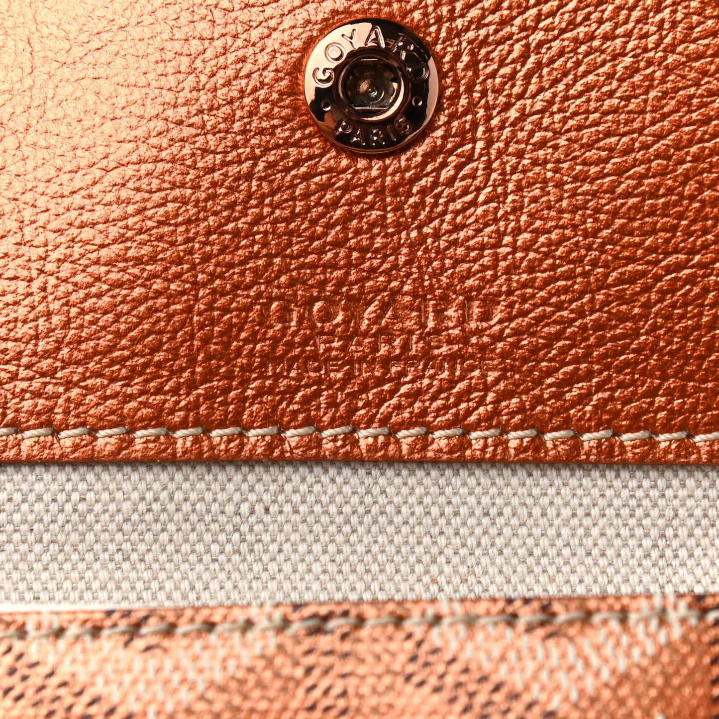 Goyardine Precious Metals Saint Louis GM Rose Gold