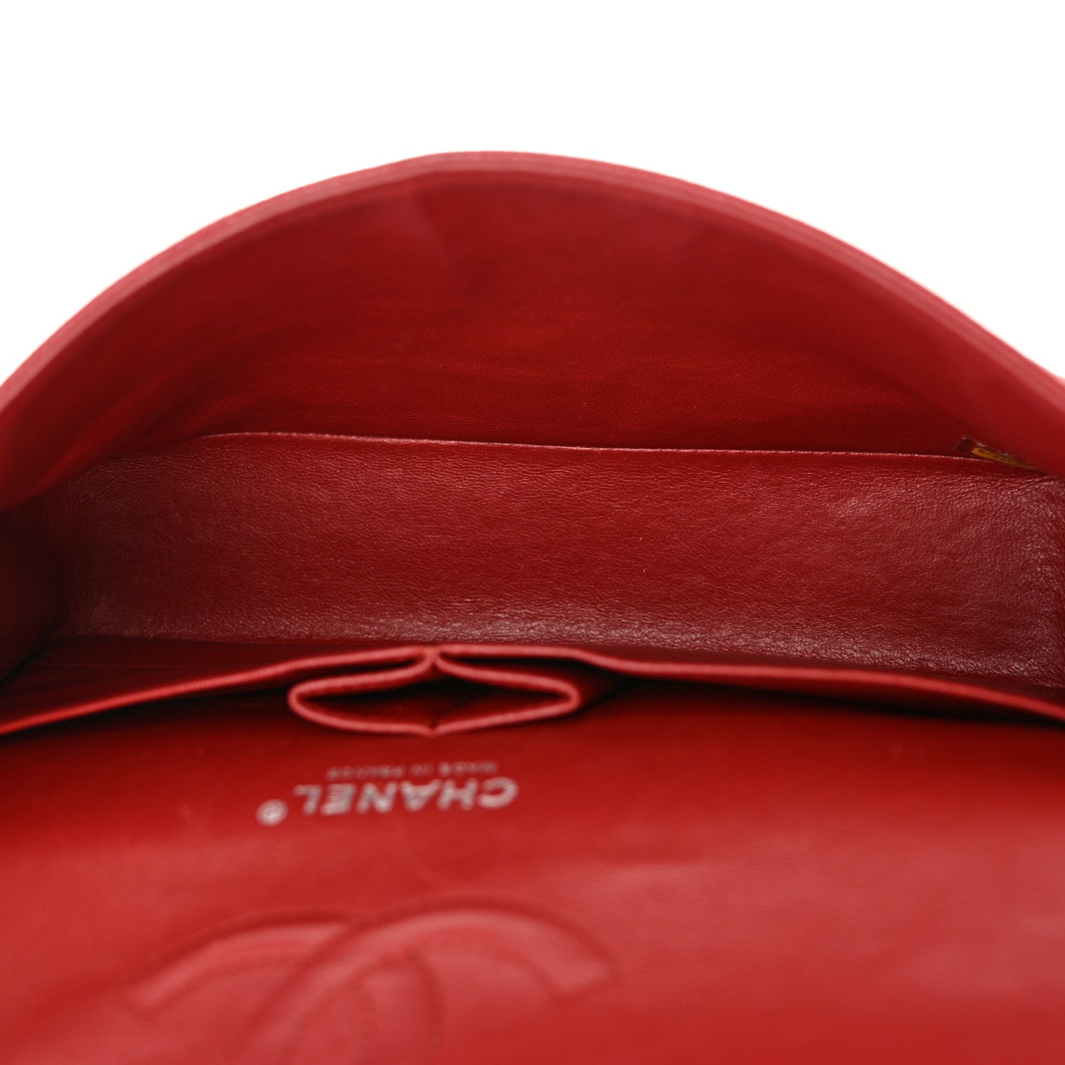 Chanel Caviar Quilted Medium Double Flap Red 5 of 15