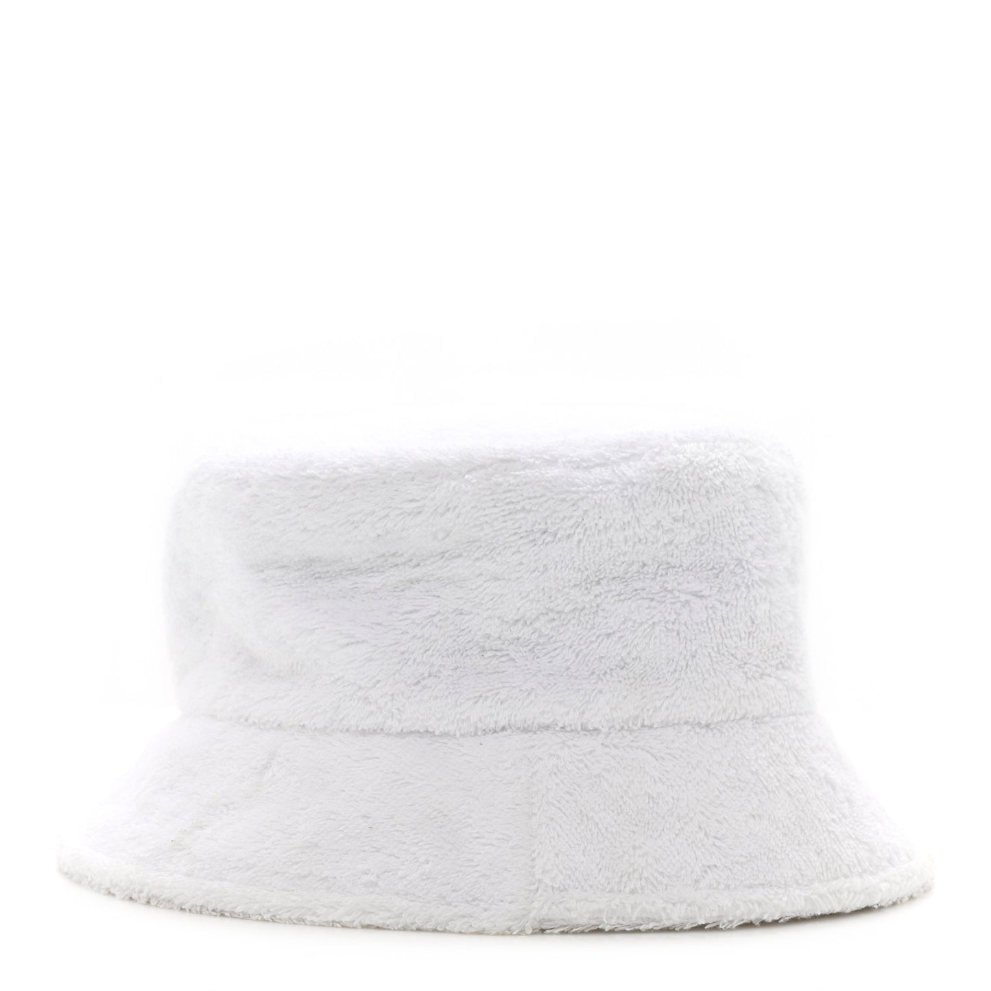 Terry Cloth CC Bucket Hat M White