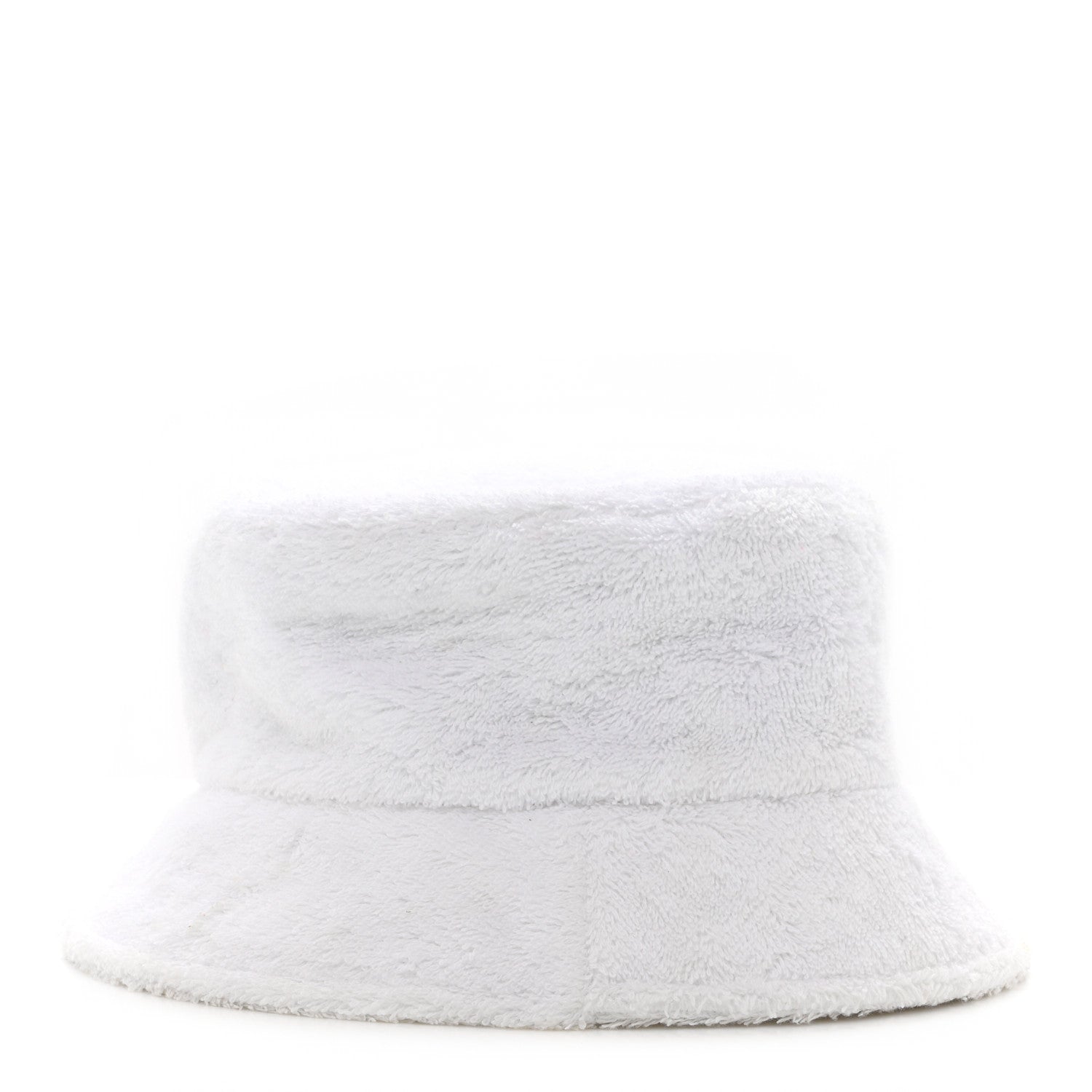 Chanel Terry Cloth CC Bucket Hat M White 6 of 9