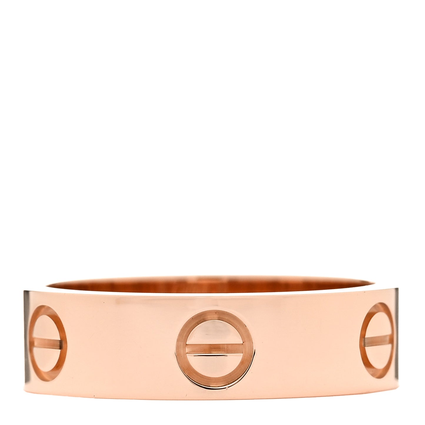 18K Pink Gold 5.5mm LOVE Ring 55 7.25