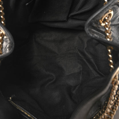 Gucci Patent Medium Soho Chain Shoulder Bag Black 5 of 10