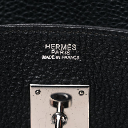 Hermes Togo Birkin 30 Black 6 of 22