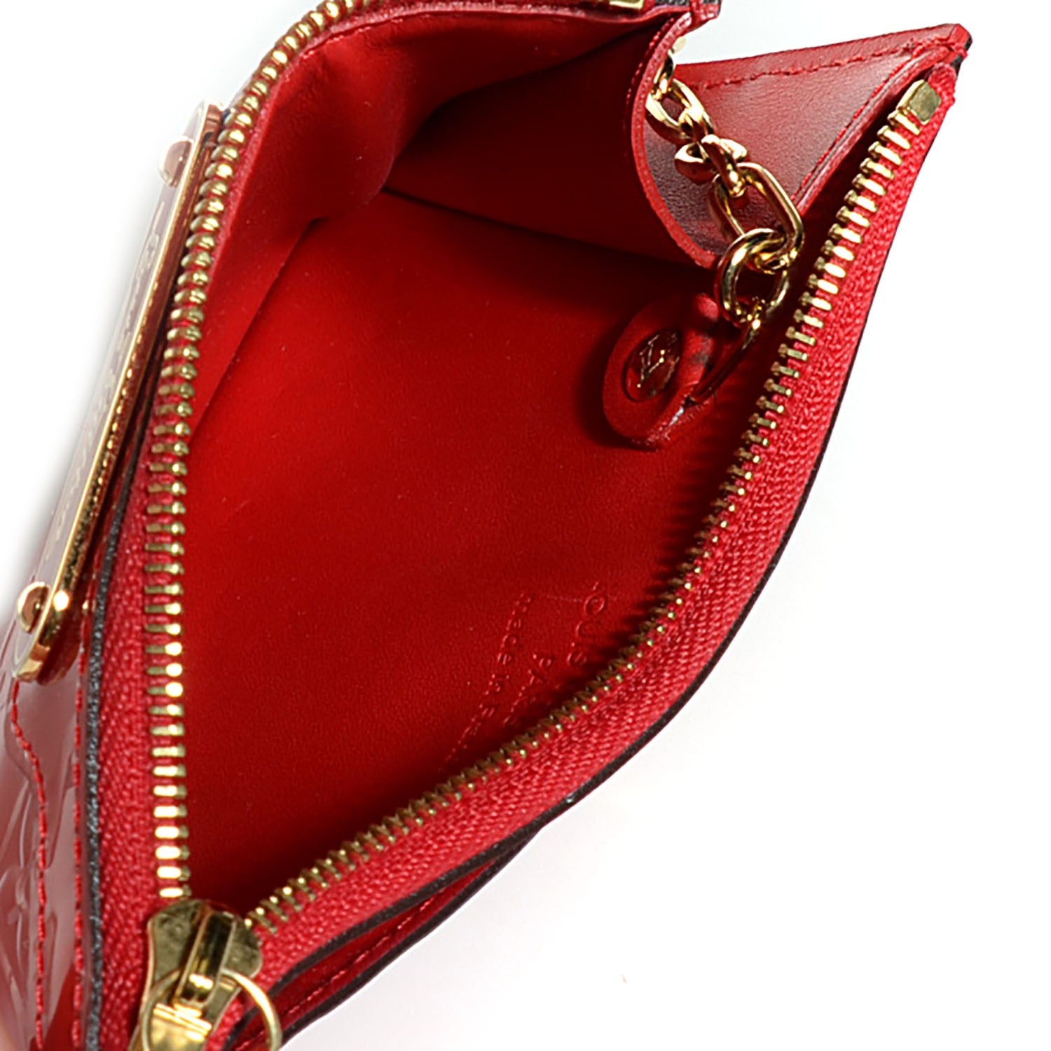 Louis Vuitton Vernis Key Pouch Pomme D'Amour 6 of 8
