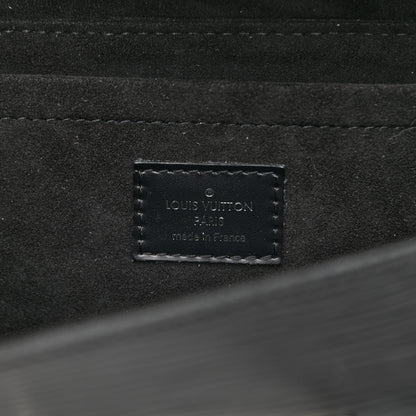 Louis Vuitton Epi Montaigne Clutch Black 6 of 9