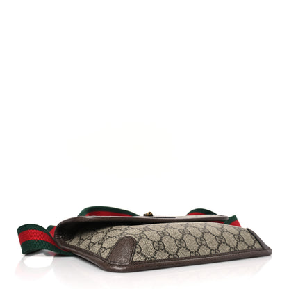 Gucci GG Supreme Monogram Neo Vintage Web Belt Bag Brown 4 of 9