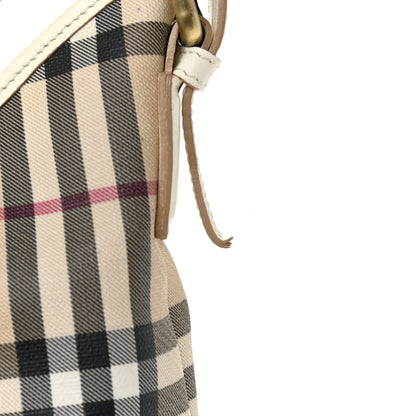 Burberry House Check Hobo White 10 of 12
