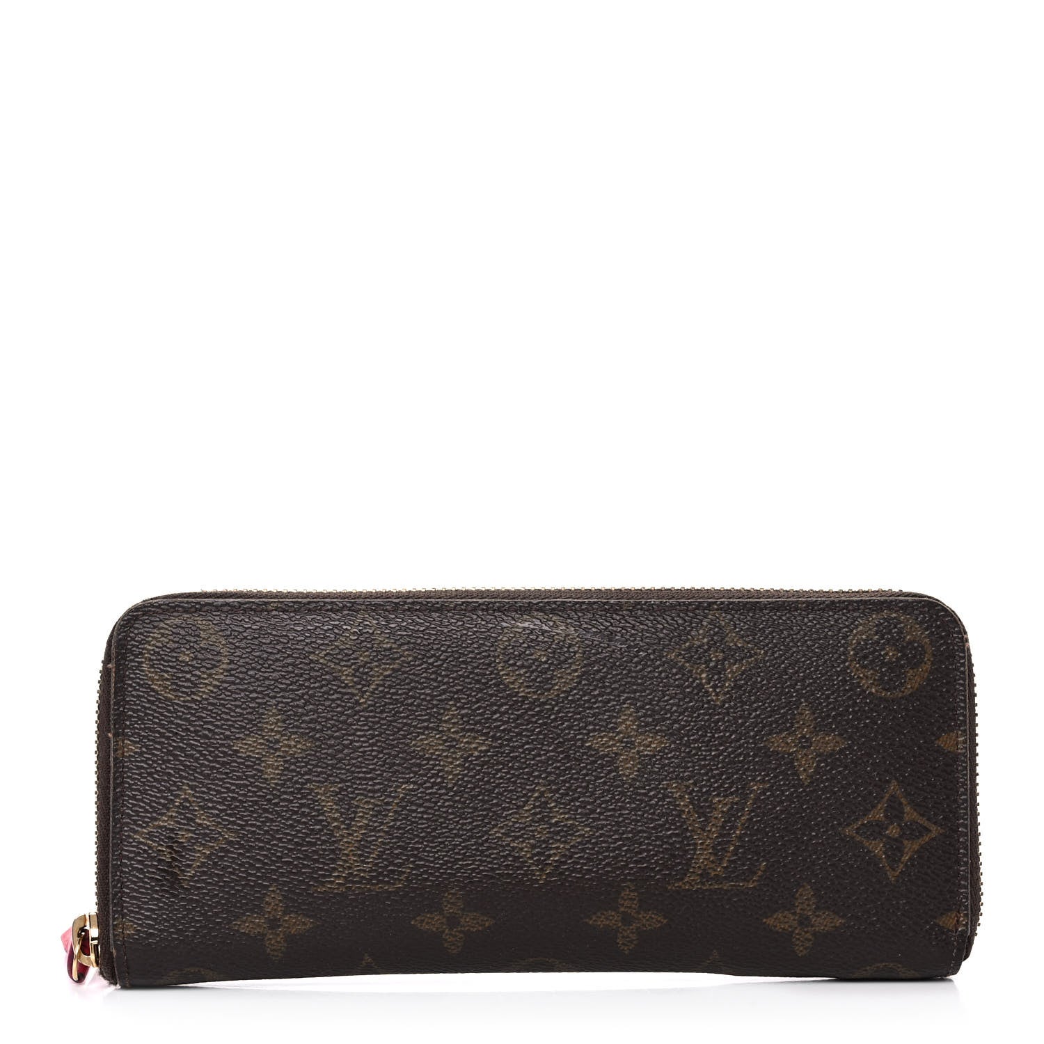Louis Vuitton Monogram Clemence Wallet Fuchsia 1 of 15