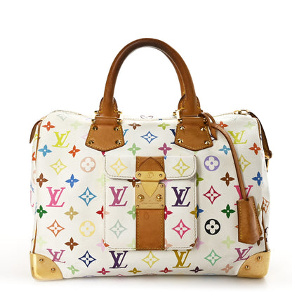 Louis Vuitton Monogram Multicolor Speedy 30 White 1 of 9