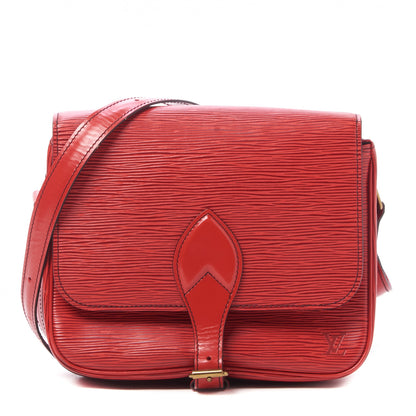 Louis Vuitton Epi Cartouchiere 22 Red 1 of 8