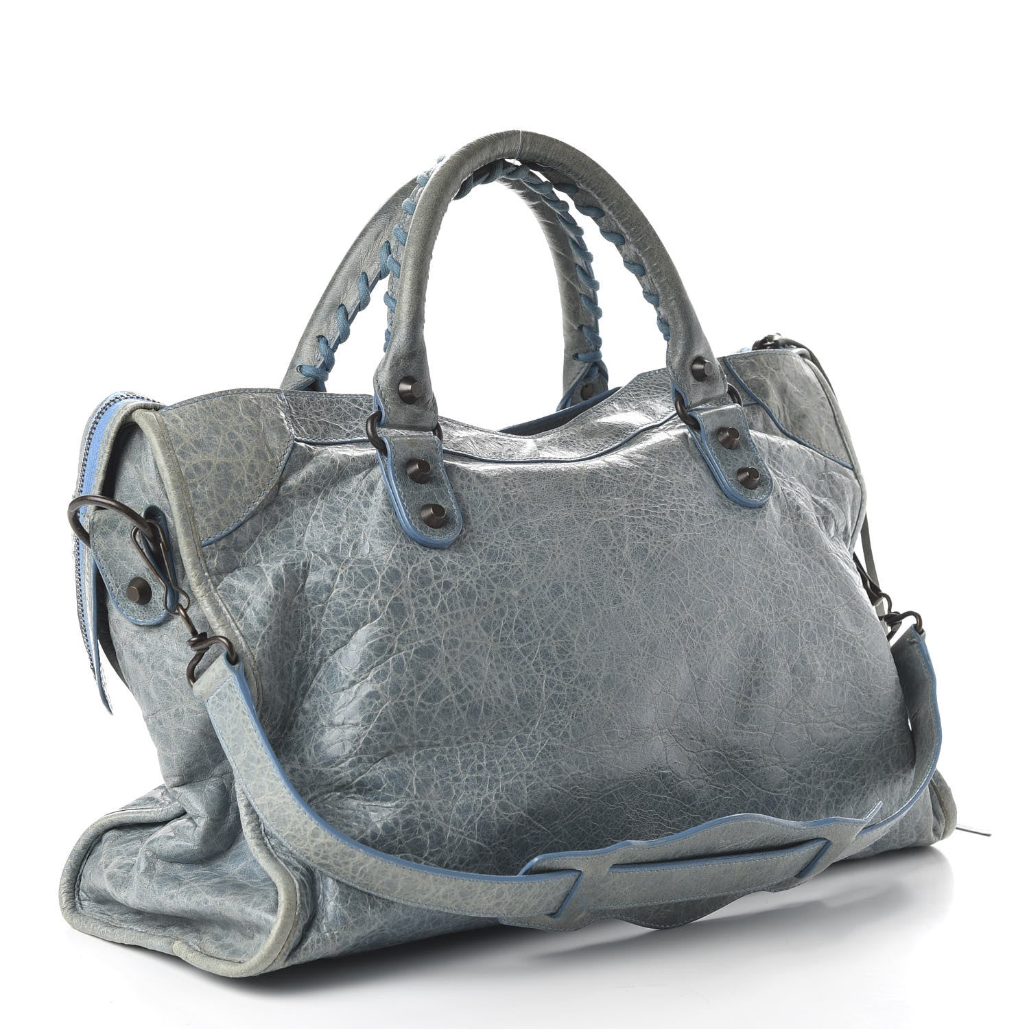 Balenciaga Agneau Classic Hardware S Cityky Blue 4 of 11