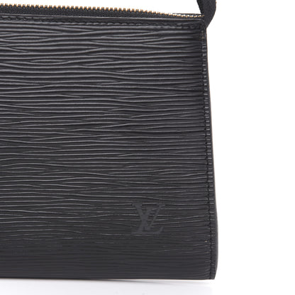 Louis Vuitton Epi Pochette Accessories 24 Black 8 of 8