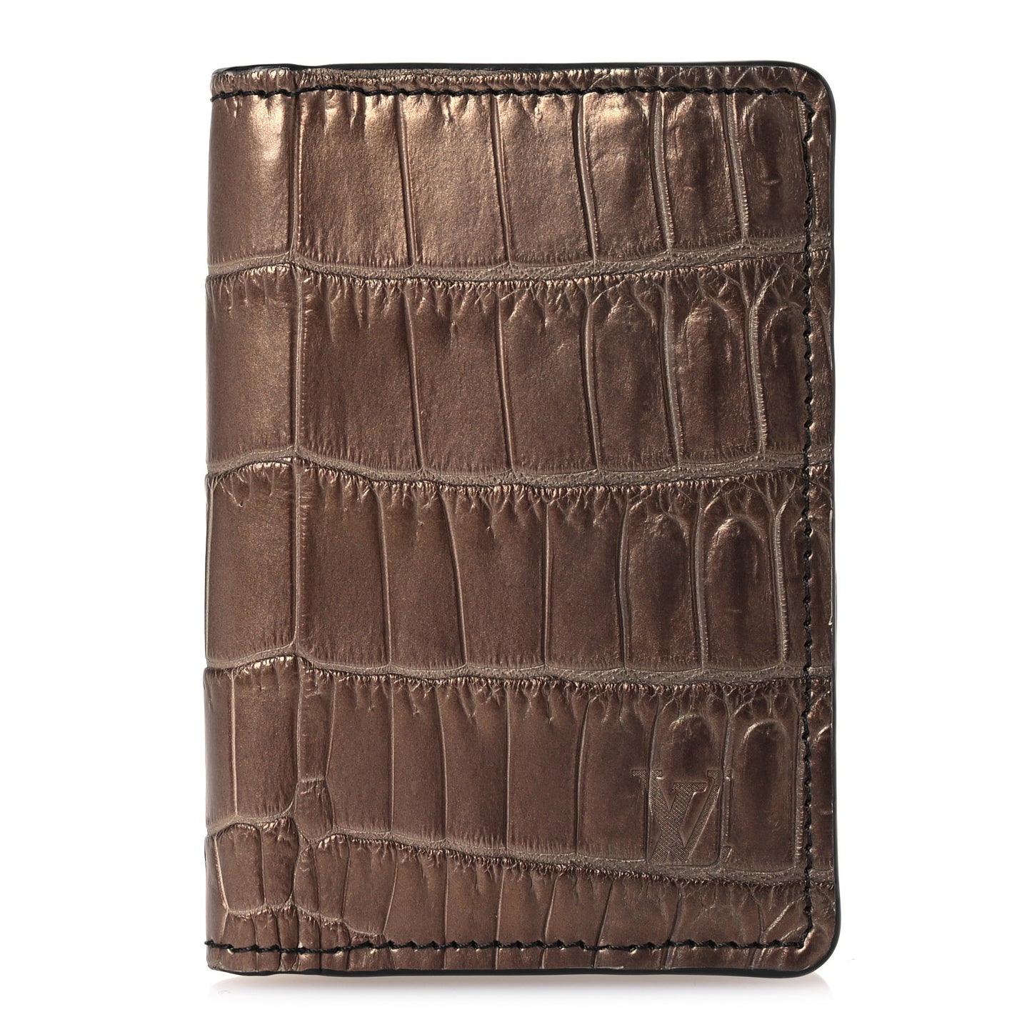 Alligator Pocket Organizer Bronze