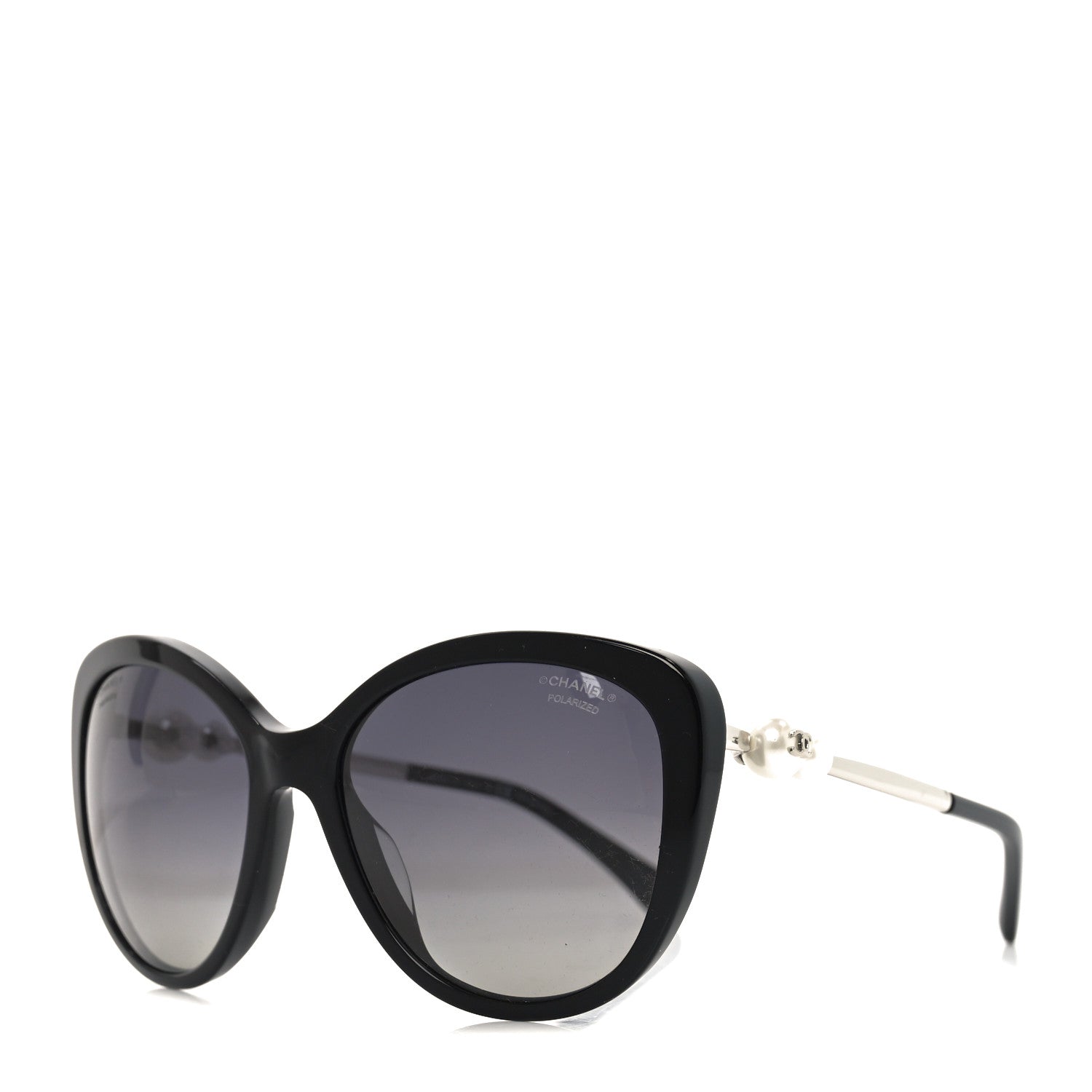 Chanel Acetate Pearl Polarized Winter Butterfly Sunglasses 5338