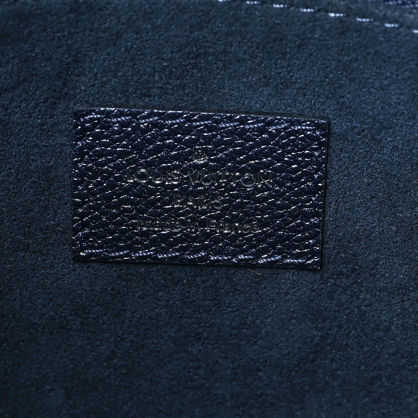 Metallic Empreinte Monogram Giant Onthego PM Navy Nacre