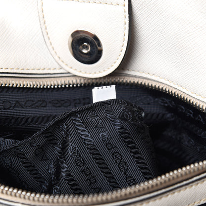 Prada Saffiano Soft Tote Talco 7 of 16