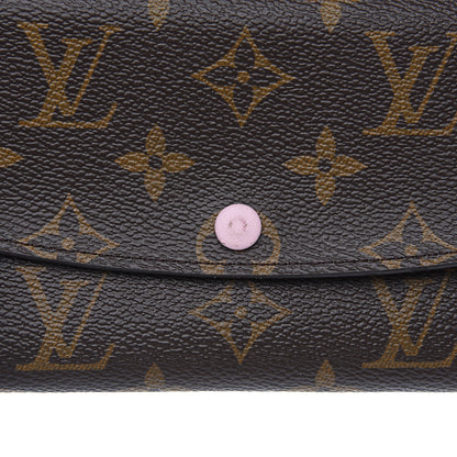 Louis Vuitton Monogram Emilie Wallet Rose Ballerine 6 of 6