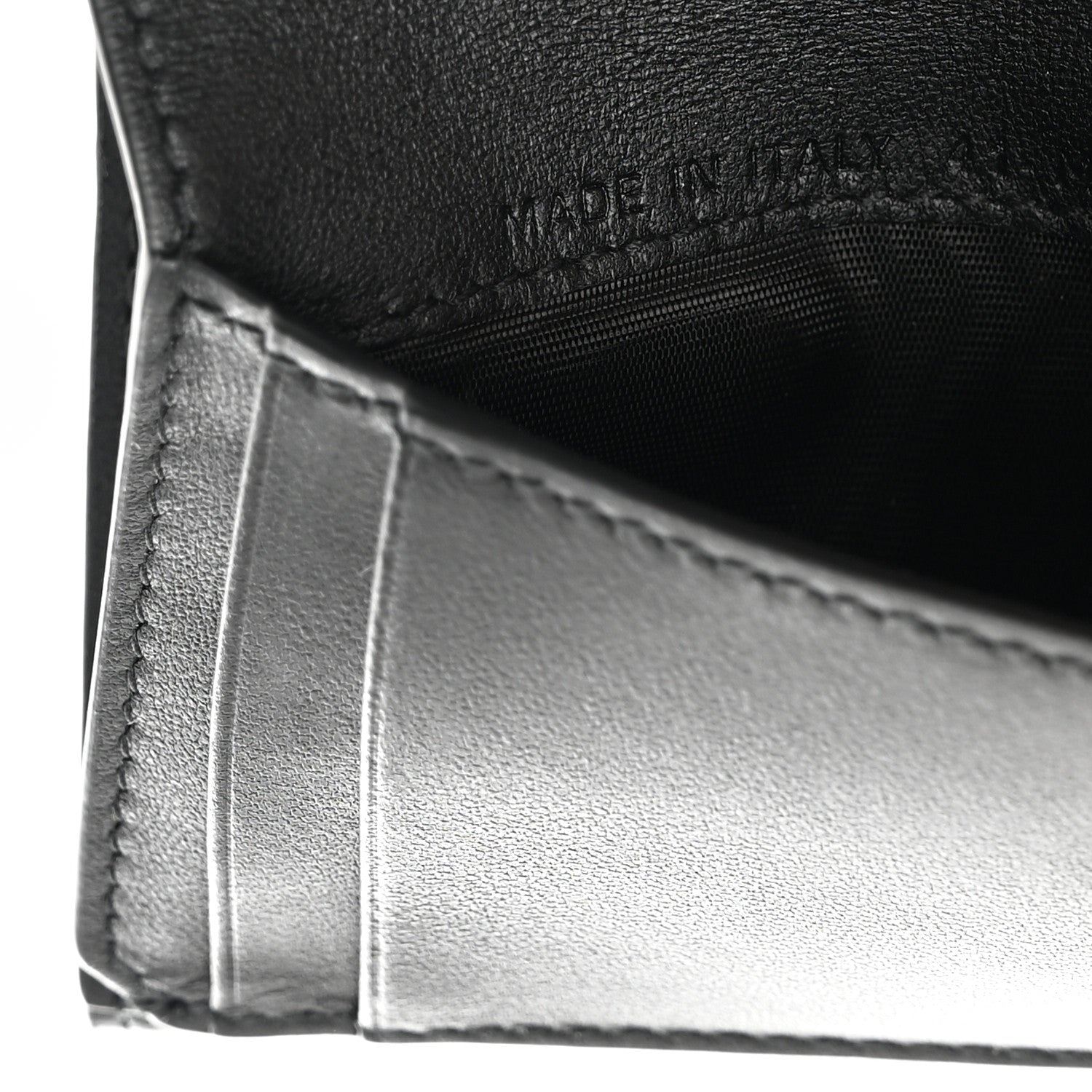 Christian Dior Lambskin Cannage Lady Dior Lotus Wallet Black 7 of 10