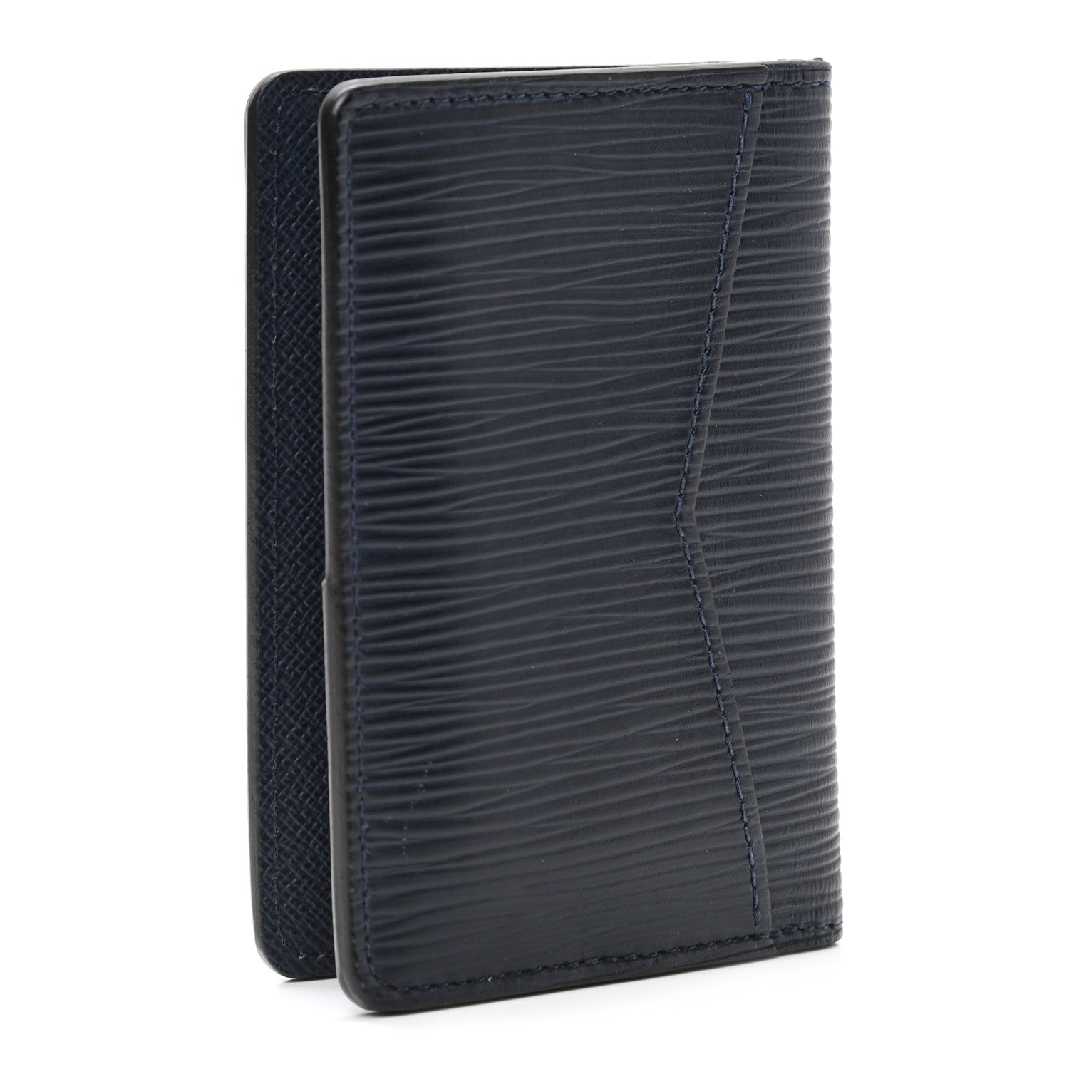 Louis Vuitton Epi Pocket Organizer Blue Marine 3 of 7