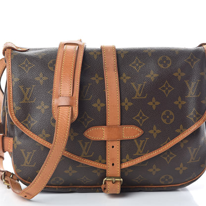 Louis Vuitton Monogram Saumur 30 8 of 10
