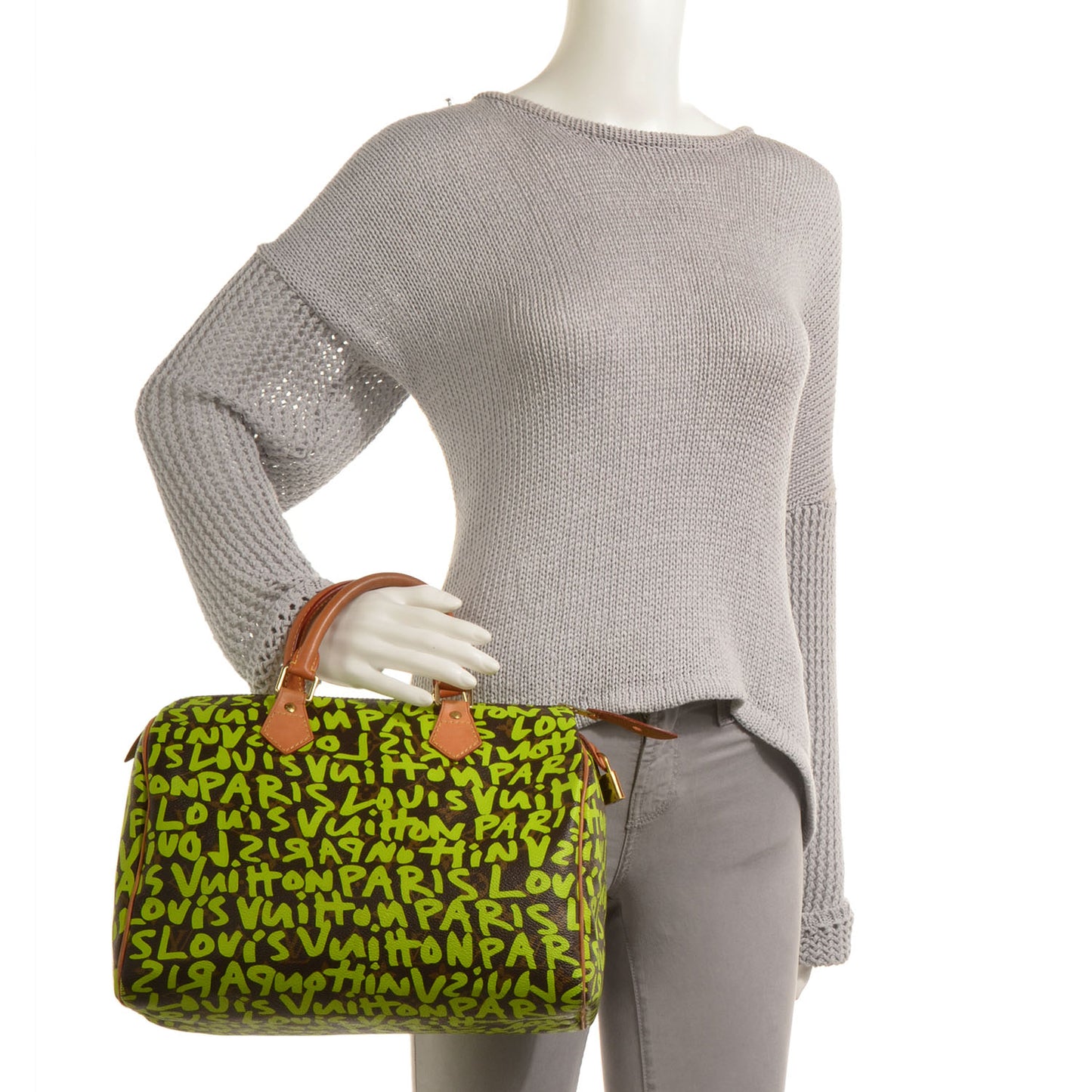 Monogram Graffiti Speedy 30 Green