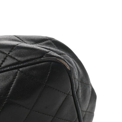Chanel Lambskin Quilted CC Tassel Camera Case Black 13 of 15