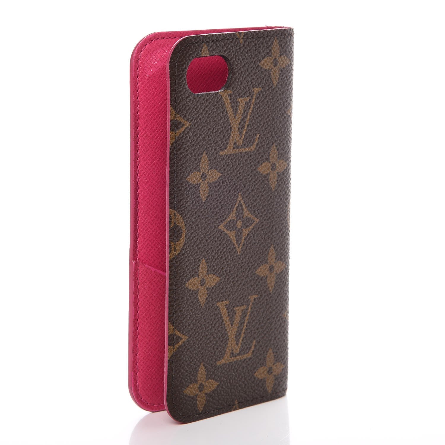 Louis Vuitton Monogram iPhone 7 Folio Case Pink 3 of 11