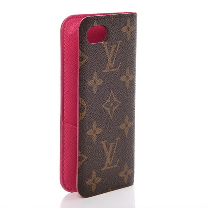 Louis Vuitton Monogram iPhone 7 Folio Case Pink 3 of 11