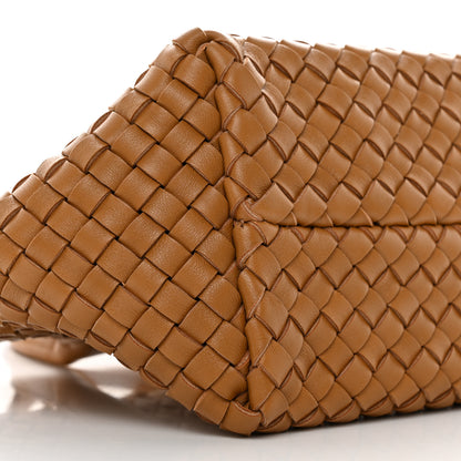 Bottega Veneta Nappa Intrecciato Mini Cabat Caramel 9 of 10