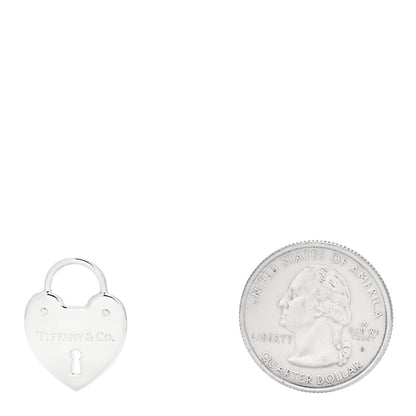 Tiffany Sterling Silver Heart Lock Pendant 2 of 4