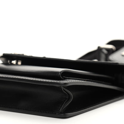 Prada Saffiano City Calf Mini Envelope Bag Black 9 of 9