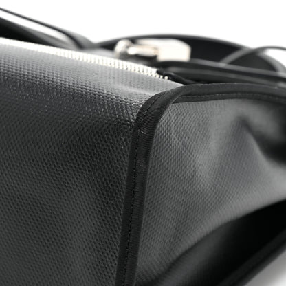 Hermes Toile H Berline Vache Hunter Herbag Zip PM 31 Black Ecru 11 of 13