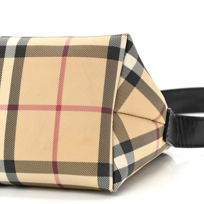 Burberry House Check Large Pochette Black 9 of 11